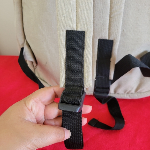 MOVING SALE FINAL PRICE Handmade Hemp & Cotton Patchwork Back… - Picture 7 of 7